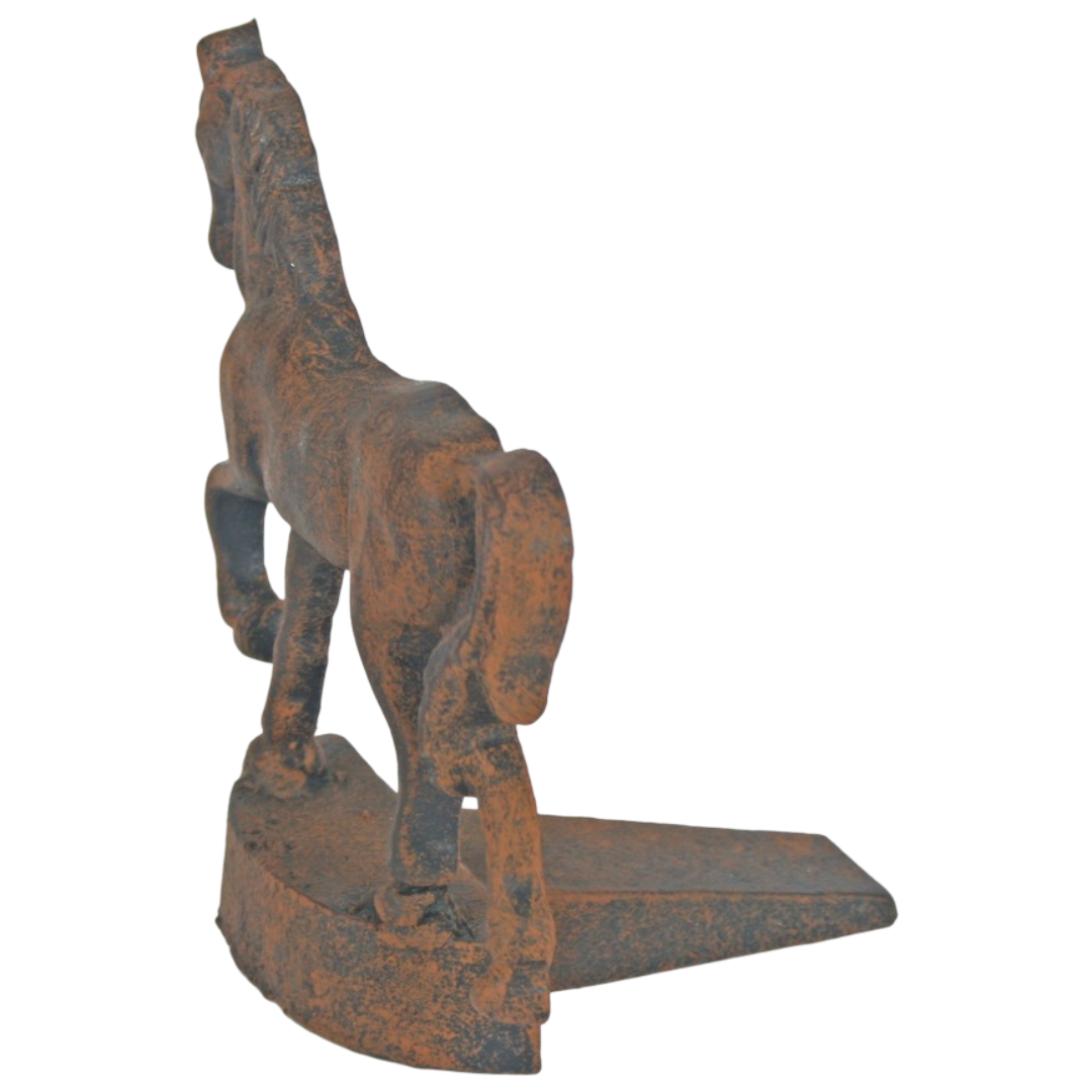 Rustic Horse Doorstop Ornament